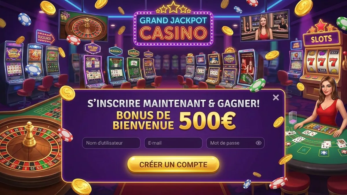 Inscription avec bonus